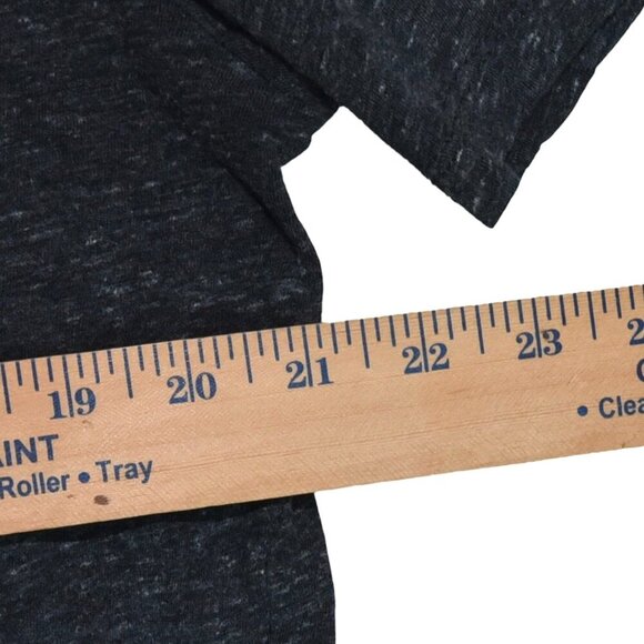 Buck Mason T Shirt Size XL Heathered Charcoal - Picture 5 of 6